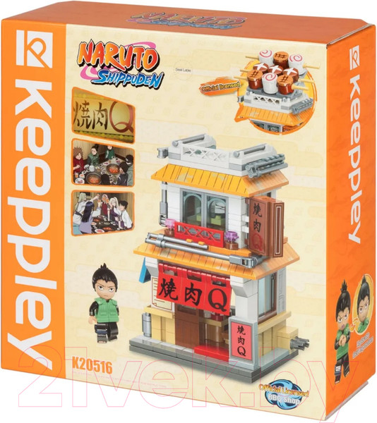 Изображение товара Конструктор 1Toy Naruto Ресторан барбекю Якинику Кью / К20516