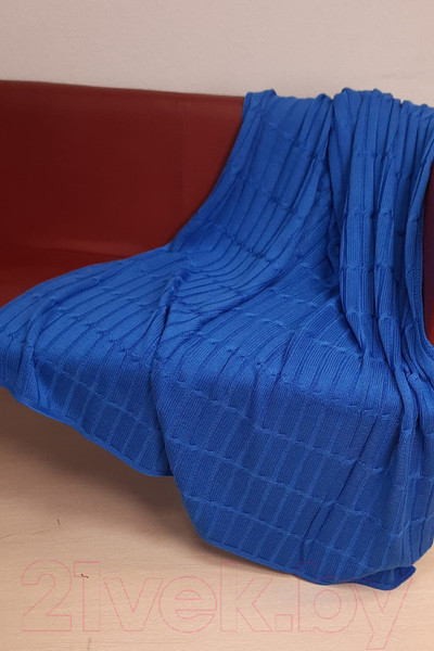 Изображение товара Плед Romgil РВ0067-ШЕ6 (120x160, ярко-голубой)