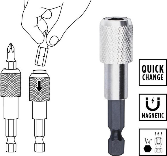 Изображение товара Набор бит Einhell 49118903 (33шт)