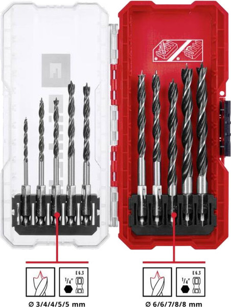 Изображение товара Набор сверл Einhell 49108733 (10шт)