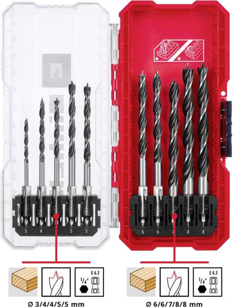Изображение товара Набор сверл Einhell 49108733 (10шт)