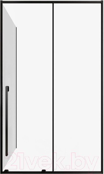 Изображение товара Душевой уголок Allen Brau Fantasy 2.0 120x90 / 325955 (черный матовый)