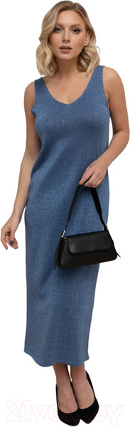 Изображение товара Платье Romgil ТЗ633Х (р.170-176-84-90, индиго/синий)