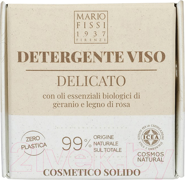 Изображение товара Пенка для умывания Mario Fissi 1937 Delicato Твердая С маслами Герани и Палисандра (50г)
