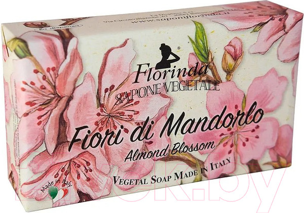 Изображение товара Мыло твердое Florinda Цветок Миндаля (200г)