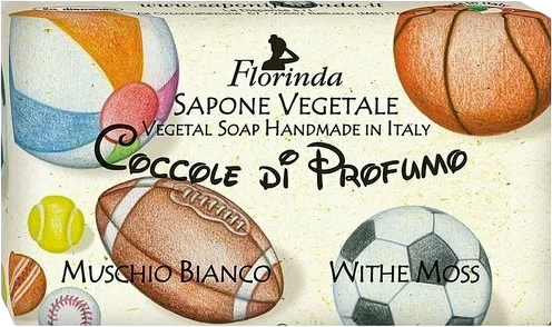 Изображение товара Мыло твердое Florinda Muschio Bianco Белый Мускус / 65372 (100г)