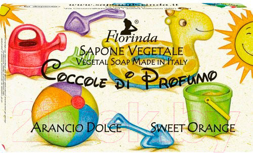 Изображение товара Мыло твердое Florinda Arancio Dolce Сладкий апельсин (100г)