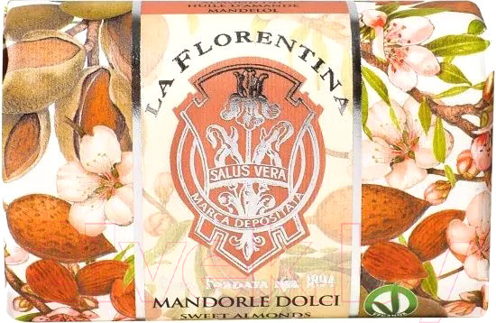 Изображение товара Мыло твердое La Florentina Сладкий миндаль (200г)