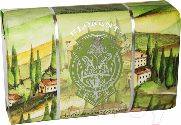 Изображение товара Мыло твердое La Florentina Серебристый кипарис (200г)