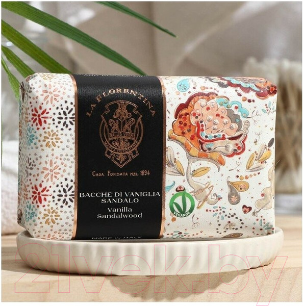 Изображение товара Мыло твердое La Florentina Ваниль и сандаловое дерево (270г)