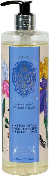 Изображение товара Гель для душа La Florentina Флорентийский ирис (500мл)