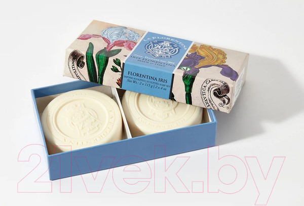 Изображение товара Набор мыла La Florentina Флорентийский ирис (2x115г)
