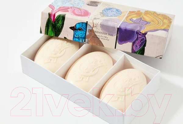 Изображение товара Набор мыла La Florentina Флорентийский ирис (3x150г)