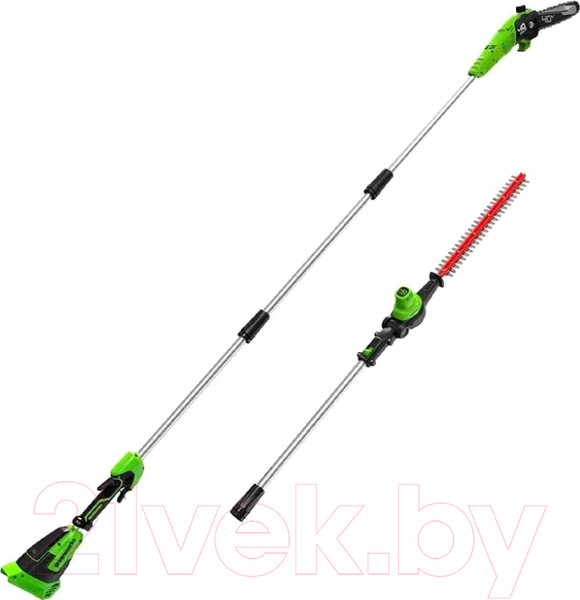 Изображение товара Высоторез аккумуляторный Greenworks GD40PSH 40В (1303907)