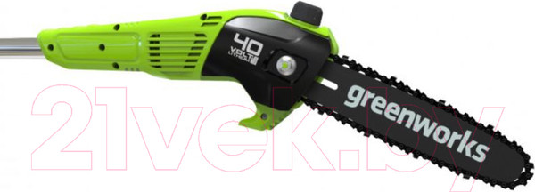 Изображение товара Высоторез аккумуляторный Greenworks GD40PSH 40В (1303907)