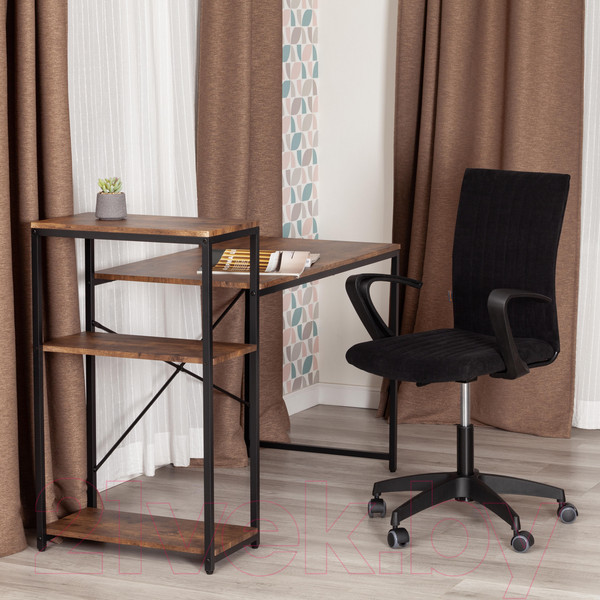 Изображение товара Кресло офисное Tetchair Spark флок (черный)