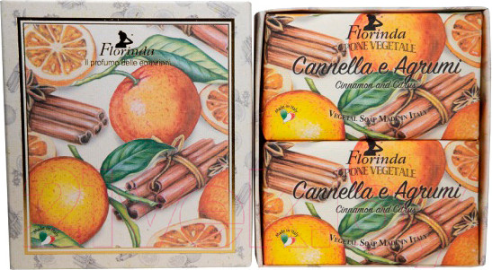 Изображение товара Набор мыла Florinda Корица и Цитрус (2x200г)