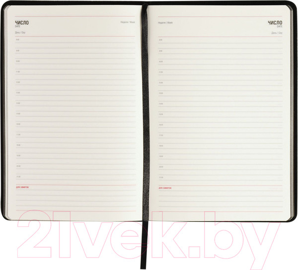 Изображение товара Ежедневник Lorex Classy / LXDRA5-CS (96л, черный)