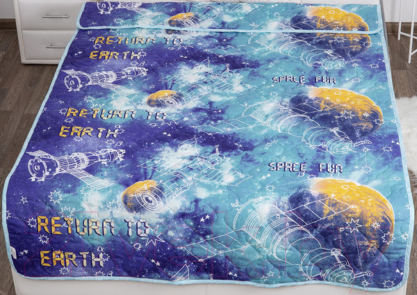 Изображение товара Покрывало Milanika Классик Галактика (150x215)