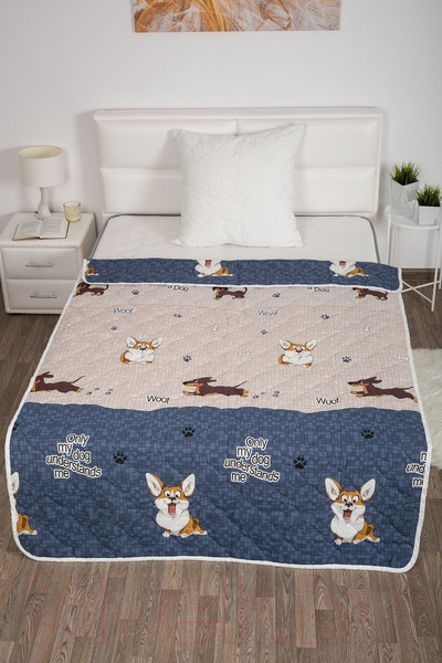 Изображение товара Покрывало Milanika Классик Френдс (150x215)