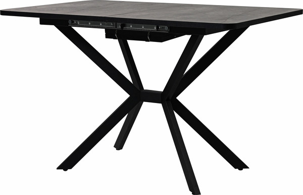 Изображение товара Обеденный стол Мир стульев Саен 28 1200x800/300 (черный муар/бронзовый каспий)