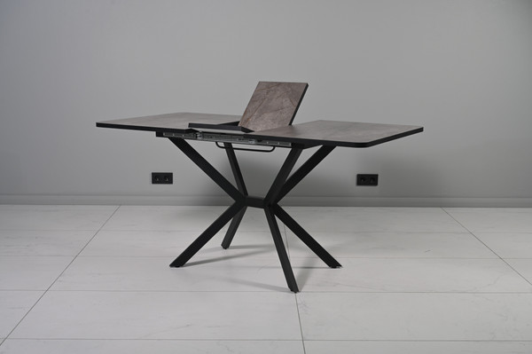 Изображение товара Обеденный стол Мир стульев Саен 28 1200x800/300 (черный муар/бронзовый каспий)