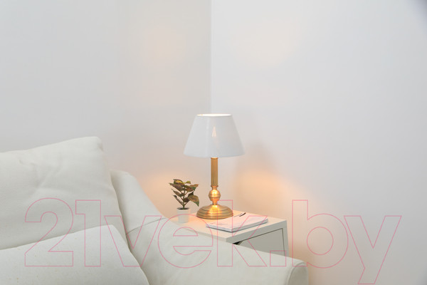 Изображение товара Прикроватная лампа ArtStyle HT-708WAB (латунь/белый)