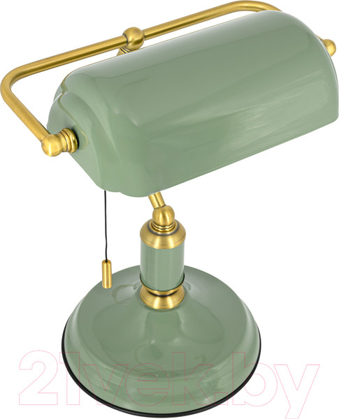Изображение товара Настольная лампа ArtStyle HT-717GR (зеленый/латунь)