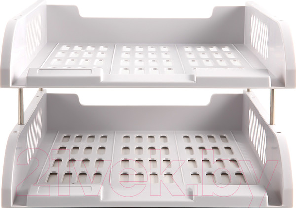 Изображение товара Лоток для бумаг Deli Quali / 9216 (серый)