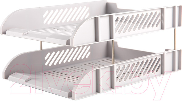 Изображение товара Лоток для бумаг Deli Quali / 9216 (серый)