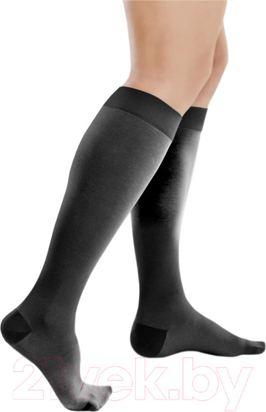 Изображение товара Гольфы компрессионные Tonus Elast Cotton 0401 1кк с мыском Рост 2 Р4 (черный)