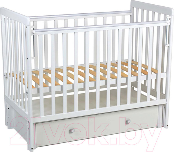 Изображение товара Детская кроватка Фея 328-01 / 0003162-04 (белый)