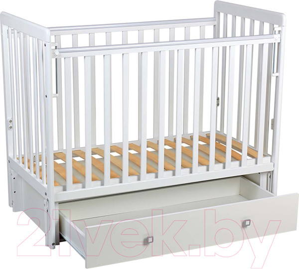 Изображение товара Детская кроватка Фея 328-01 / 0003162-04 (белый)