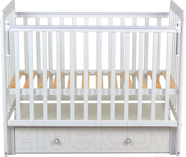Изображение товара Детская кроватка Фея 328-01 / 0003162-04 (белый)