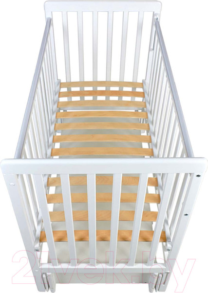 Изображение товара Детская кроватка Фея 328-01 / 0003162-04 (белый)