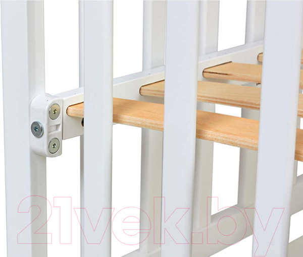 Изображение товара Детская кроватка Фея 328-01 / 0003162-04 (белый)