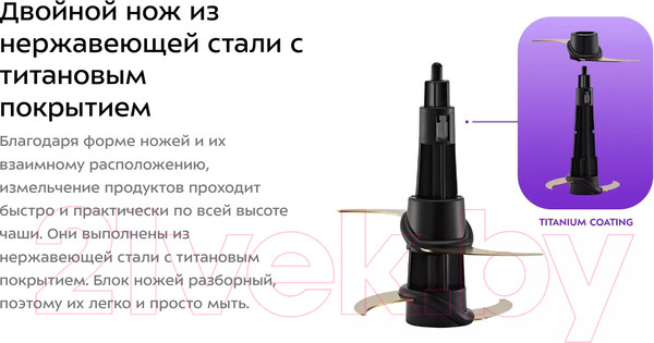 Изображение товара Измельчитель-чоппер Kitfort KT-3510