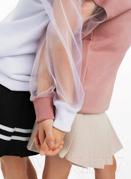 Изображение товара Свитшот детский Amarobaby Crystal / AB-OD23-C28/27-134 (пудровый, р.134)