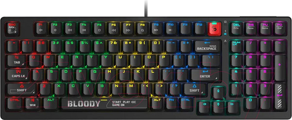 Изображение товара Клавиатура Bloody S98 (черный)