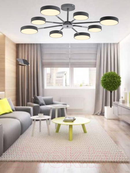 Изображение товара Потолочный светильник Mirastyle Диод MH-3224/8 GR+CR