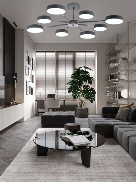 Изображение товара Потолочный светильник Mirastyle Диод MH-3224/8 GR+CR