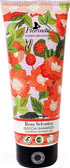 Изображение товара Гель для душа Florinda Дикая Роза / 70497 (200мл)