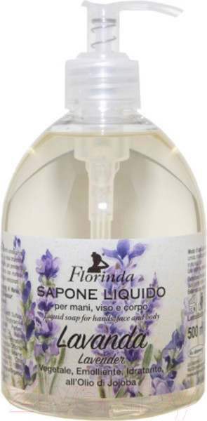 Изображение товара Мыло жидкое Florinda Лаванда / 69801 (500мл)