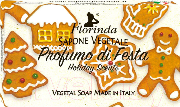 Изображение товара Мыло твердое Florinda Праздничные ароматы / 65408 (100г)