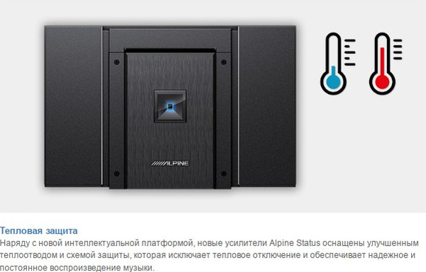 Изображение товара Автомобильный усилитель Alpine HDA-F60