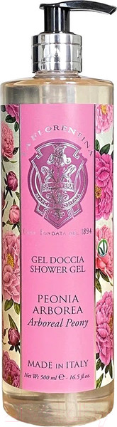 Изображение товара Гель для душа La Florentina Arboreal Peony / Изысканный пион (500мл)