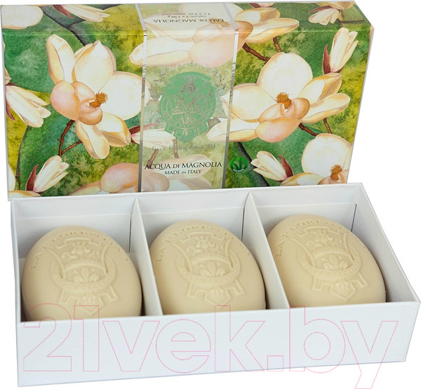 Изображение товара Набор мыла La Florentina Свежая магнолия (3x150г)