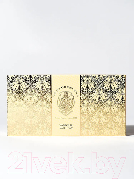 Изображение товара Набор мыла La Florentina Золотое кружево Ваниль (3x150г)