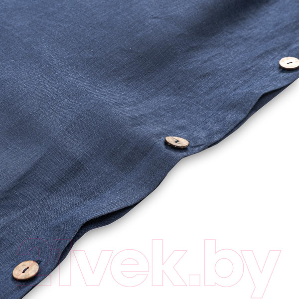 Изображение товара Комплект постельного белья Rusby 2ХМ 1.5 сп / 271313 (синий)