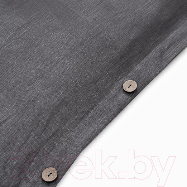 Изображение товара Комплект постельного белья Rusby 2ХМ 2 сп / 271304 (серый уголь)